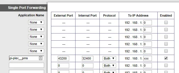 Cisco Port Forward